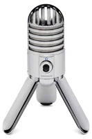 Samson Meteor Mic USB mikrofon krom gövde ön görünüm