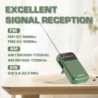 XHDATA D-220 Cep Radyosu FM/AM/Kısa Dalga