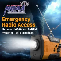 FosPower A1 NOAA Acil Durum Radyosu El Kranklı Solar