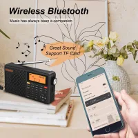 XHDATA D-109WB telefonla Bluetooth bağlantısı ve TF kart desteği