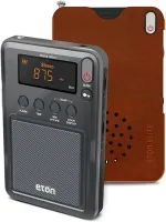 Eton Elite Mini cep radyosu ve deri taşıma kılıfı