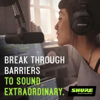 Shure SM7B XLR Stüdyo Mikrofonu – Podcast, Yayın ve Vokal Kayıt için Profesyonel Dinamik Mikrofon