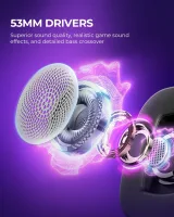 Havit H2002D Gaming Headset 53MM Surround Sound PS4/PS5/PC Mikrofonlu