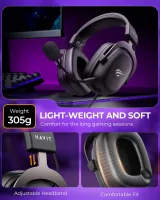 Havit H2002D Gaming Headset 53MM Surround Sound PS4/PS5/PC Mikrofonlu