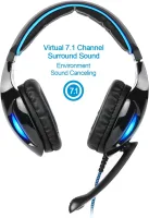 SADES SA902 7.1 USB Gaming Kulaklık Over-Ear Mikrofonlu LED Işıklı